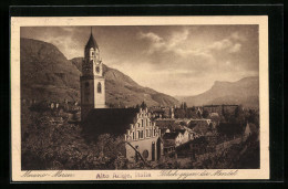 Cartolina Meran, Blick Gegen Die Mendel  - Sonstige & Ohne Zuordnung