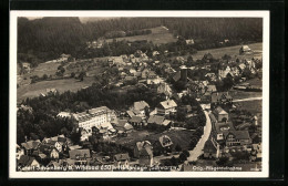 AK Schömberg B. Wildbad, Teilansicht Mit Strassenpartie, Fliegeraufnahme  - Schömberg