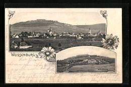 AK Weissenburg I. B., Totalansicht, Wülzburg  - Weissenburg