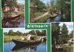 72333230 Giethoorn Wasserstrasse Kahn Hochzeit Brautpaar  - Autres & Non Classés