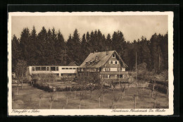 AK Königsfeld I. Schw., Sanatorium Kinderweide Dr. Heisler  - Autres & Non Classés