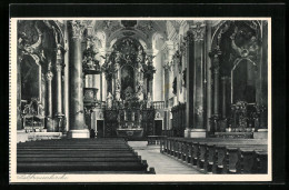 AK Günzburg, Innenansicht Der Liebfrauenkirche  - Guenzburg