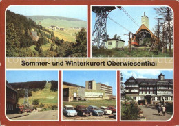 72333109 Oberwiesenthal Erzgebirge Bergstation Fichtelberg Schwebebahn Restauran - Oberwiesenthal