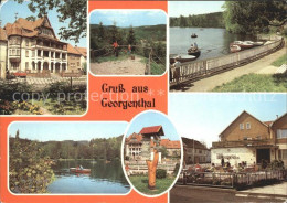 72332349 Georgenthal Hotel Deutscher Hof Schwabhaeuser Kopf Bootsanlegestelle Ha - Sonstige & Ohne Zuordnung