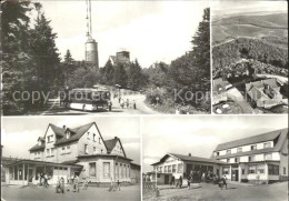 72332096 Grosser Inselsberg Turm Bus HO Gaststaette Stadt Gotha Berggasthof Stoe - Sonstige & Ohne Zuordnung
