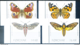 Fauna. Farfalle 2010. - Féroé (Iles)