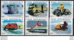 2000 Ross Dependency  Antarctic Transport 6v. MNH SG. N. 66/71 - Sonstige & Ohne Zuordnung
