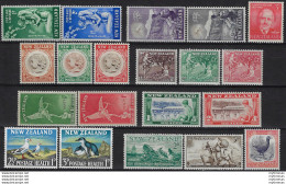 New Zealand Various Series 20v. MNH - Komplette Jahrgänge