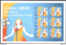 2020 Repubblica Italiana , Minifoglio Sanremo , Nuovo E Perfetto , MNH** - Blocks & Kleinbögen