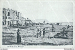 Ce195 Cartolina Saluti Da Porto Recanati  1923 Provincia Di Macerata - Macerata