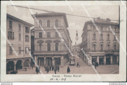 Ce182 Cartolina Varese  Citta' Piazza Porcari 1916 Lombardia - Varese