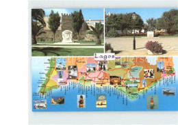 72331577 Lagos Algarve Portugal Algarve Teilansichten Landkarte  - Sonstige & Ohne Zuordnung