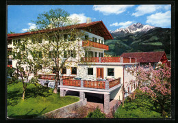 Cartolina Dorf Tirol Bei Meran, Pension-Restaurant-Gasthof Mair Am Turm  - Autres & Non Classés