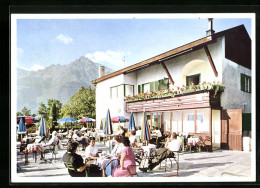 Cartolina Merano, Cafe-Restaurant Panorama, Seggiovia Monte Benedetto  - Autres & Non Classés
