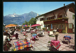 Cartolina Merano, Cafe-Restaurant Panorama, Seggiovia Monte Benedetto  - Autres & Non Classés