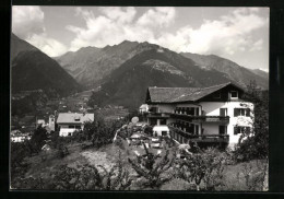 Cartolina Schenna B. Meran, Cafe Pension Hohenwart Mit Dependance  - Autres & Non Classés