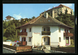 Cartolina Schenna Bei Meran, Pension Haus Am Burghang, Riffianerweg 2  - Other & Unclassified