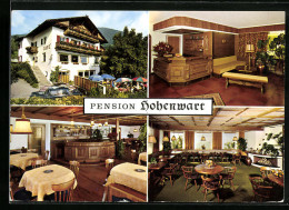 Cartolina Schenna Bei Meran, Pension Hohenwart, Innenansichten  - Autres & Non Classés