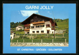 Cartolina St. Christina /Grödental, Pension Garni Jolly, Bes. Walter Mahlknecht  - Other & Unclassified