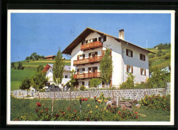 Cartolina Seis Am Schlern, Hotel Rier, Das Haus Mit Garten  - Autres & Non Classés