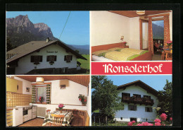 Cartolina Seis /Kastelruth, Hotel Ronsolerhof, St. Valentin 30  - Autres & Non Classés