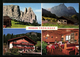 Cartolina Seis, Pension Tröbinger, Trotzstrasse 23, Haus Vor Bergpanorama  - Other & Unclassified