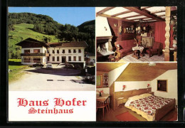 Cartolina Steinhaus /Ahrntal, Hotel Haus Hofer, Steinhaus 27, Innenschau  - Other & Unclassified