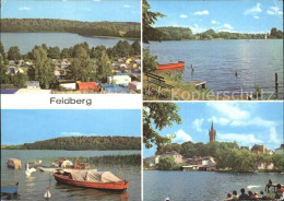 72331402 Feldberg Mecklenburg Campingplatz Huettenberg Breiten Luzin Haussee Boo - Andere & Zonder Classificatie