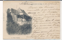 Crèvecœur En Auge (14 Calvados) Le Vieux Château - Circulée En 1902 De M. Château Carte Précurseur Phor. Besnier - Other & Unclassified