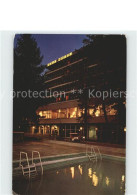 72330158 Bled Golf Hotel Bei Nacht Swimmingpool Bled - Slowenien