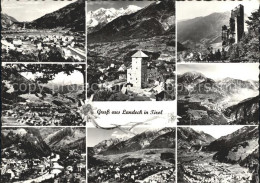 72330025 Landeck Tirol Schloss Schrofenstein Fliegeraufnahme Landeck - Other & Unclassified