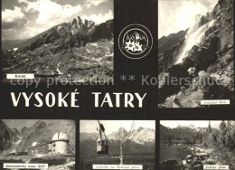 72329939 Vysoke Tatry Vodopad Skok Strbske Pleso Lanovka Skalnate Pleso Banska B - Slowakije