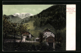 Cartolina Sarntal, Gasthof Post Halbweg An Der Sarnthaler-Strasse  - Autres & Non Classés