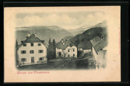 Cartolina Oberbozen, Gasthaus Schluff Und Weitere Häuser  - Autres & Non Classés