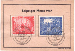 Germany    LEIPZIGER FRUHJHRS MESSE 1947 - Christentum