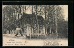 AK Hamburg-Wohldorf, Gasthaus Unter Den Linden Im Grünen  - Wandsbek