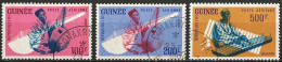 Guinea 1962 - Mi 125/27 - YT Pa 19/21 ( Musical Instruments ) Airmail - Guinea (1958-...)