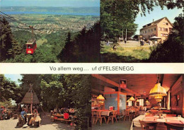13979544 Adliswil_ZH Panorama Bergbahn Bergrestaurant Felsenegg Holzkohlengrill - Other & Unclassified