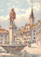 13961582 BERN_BE Altstadt Mit Laeuferbrunnen Am Laeuferplatz - Andere & Zonder Classificatie