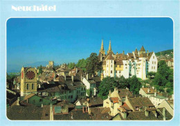13961541 Neuchatel_NE Blick Ueber Die Altstadt Schloss - Andere & Zonder Classificatie