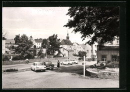 AK Neudorf (Erzgeb.), Ortspartie Mit Blick Zur Kirche  - Neudorf A. D. Spree