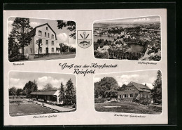 AK Reinfeld /Holstein, Luftaufnahme Vom Ort, Kurheim, Kurheim-Garten Und Gartenhaus  - Autres & Non Classés