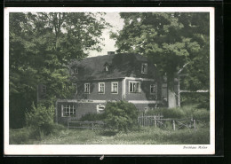 AK Mylau, Gaststätte Und Erholungsheim Forsthaus Mylau  - Jacht