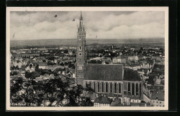 AK Landshut, Gesamtansicht Aus Der Vogelschau  - Landshut