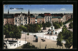 AK Berlin, Strassenbahn Auf Dem Lützow-Platz  - Strassenbahnen