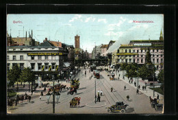 AK Berlin, Strassenbahnen Am Alexanderplatz  - Tram