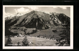 AK Holzgau Im Lechtal, Totalansicht Mit Ort Und Gebirge  - Autres & Non Classés