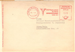 Germany 1961 Meter-stamp  ECHO German Oldest EXPORTZEITSCHRIFT 1881 Hermes - Altri & Non Classificati