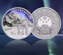 2024 China 10Yuan Coins China Polar Scientific Expedition Silver Coin 30g - Chine