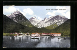 AK Pertisau Am Achensee, Blick über Den See Zum Ort  - Autres & Non Classés